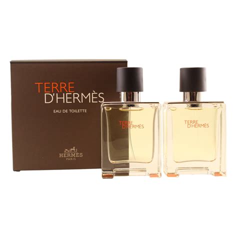 Terre d'Hermès Eau de toilette gift set .